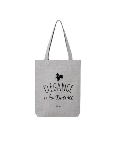 Tote Bag "L'élégance à la française"
