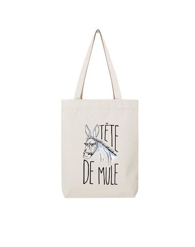 Tote Bag "Tête de Mule"