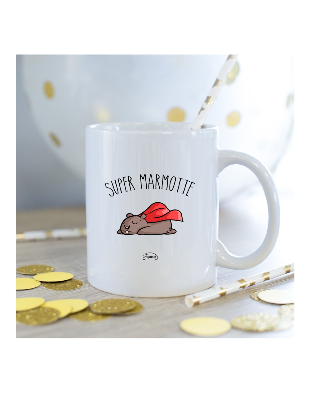 Mug Super marmotte