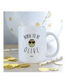 Mug Born to be olive