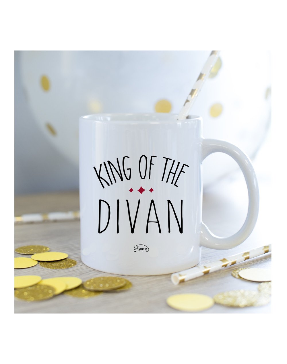 Mug King of the divan