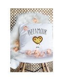 Coussin "Pizzamour"