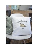 Coussin "Chat-perlipopette"