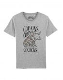 Tee-shirt "Copains comme cochons"