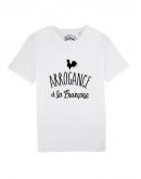 Tee-shirt à message "Arrogance à la Française"