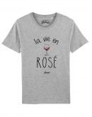 Tee-shirt "La vie en rosé"