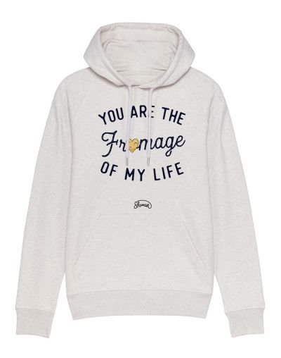 Sweat capuche "Fromage life"