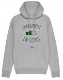 Sweat capuche "Chargement cours"