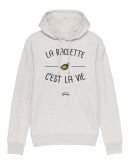Sweat capuche "Raclette vie"
