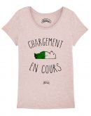 T-shirt "Chargement cours"