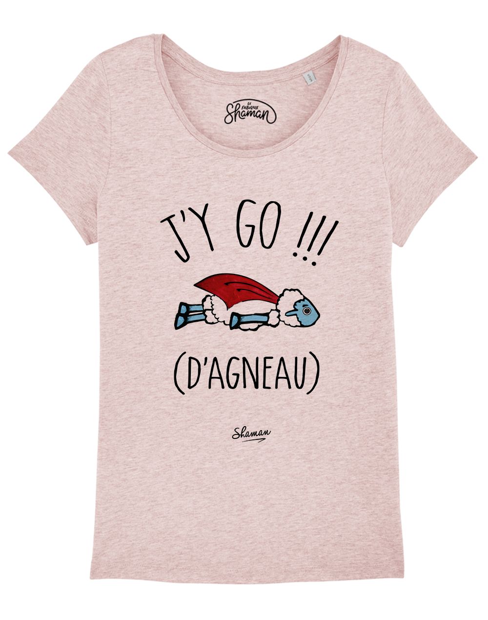 T-shirt "J'y go d'agneau"