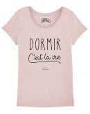 T-shirt "Dormir c'est la vie"