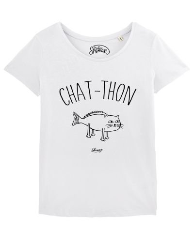 T-shirt "Chat thon"