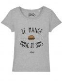T-shirt "Je mange donc je suis"