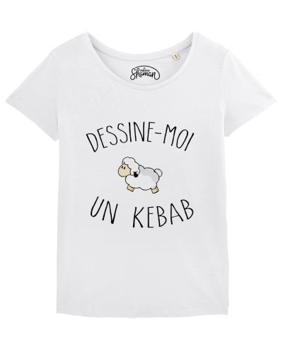 T-shirt "Dessine moi un kebab"