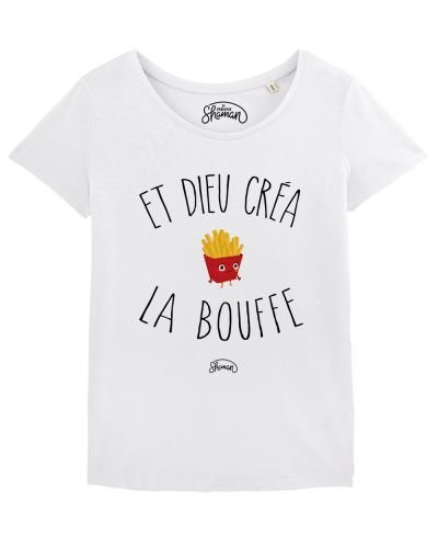 T-shirt "Et Dieu créa la bouffe"