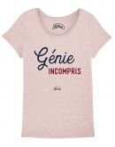 T-shirt "Génie incompris"