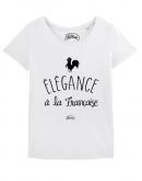 T-shirt "L'élégance à la française"