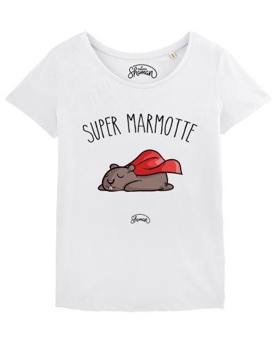 T-shirt "Super marmotte"