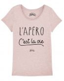 T-shirt "L'apéro c'est la vie"