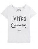T-shirt "L'apéro c'est la vie"