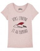 T-shirt "Vers l'infini et au plumard"