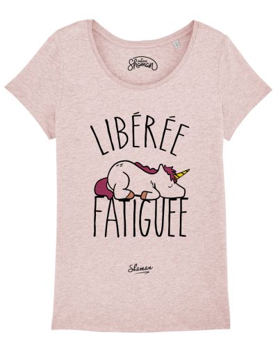 T-shirt "Libérée Fatiguée"
