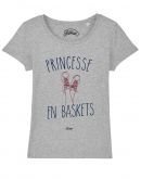 T-shirt "Princesse en baskets"