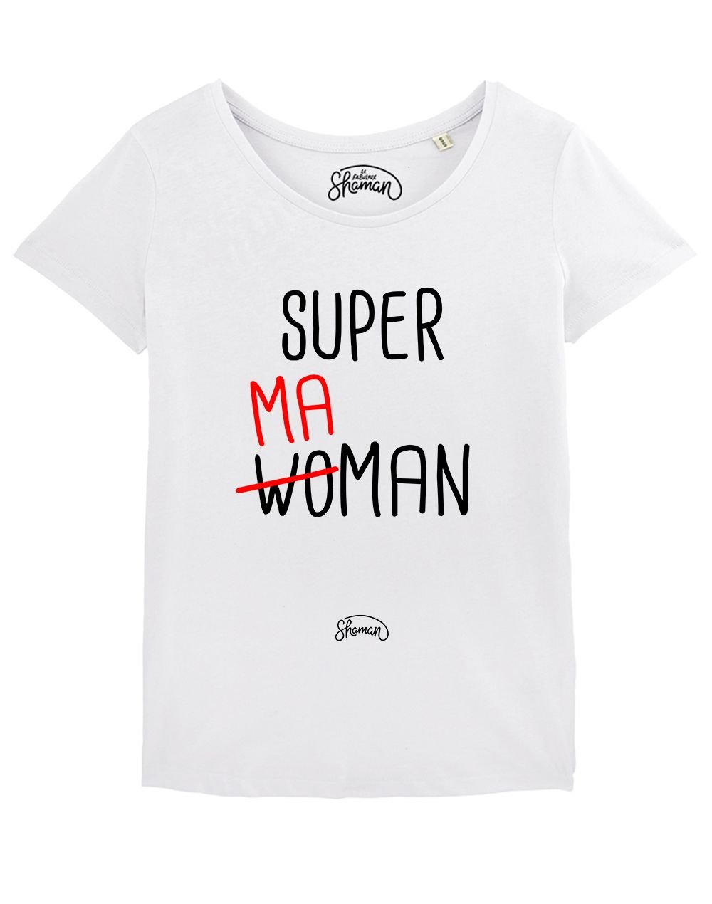 T-shirt "Wo-maman"
