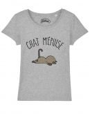 T-shirt "Chat m'épuise"