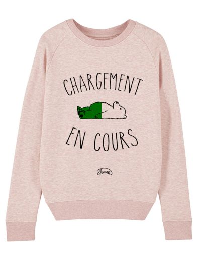 Sweat "Chargement cours"