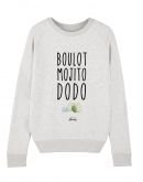 Sweat "Boulot mojito dodo"