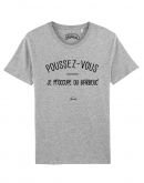 Tee-shirt "Je m'occupe du barbuc"