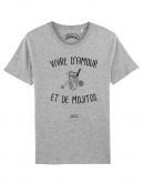 Tee-shirt "Amour et Mojitos"