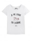 T-shirt "Je me casse en licorne"