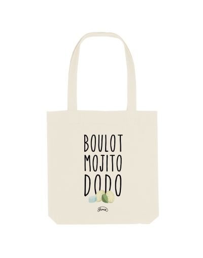 Tote Bag "Boulot mojito dodo"