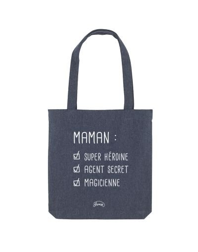 Tote Bag "Maman super héroïne"