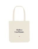 Tote Bag "I believe I can flemme"