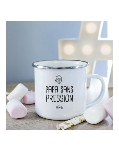 Mug "Papa sans pression"