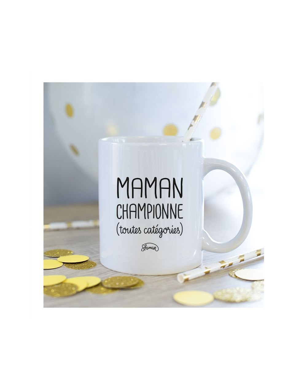 Mug "Maman championne"