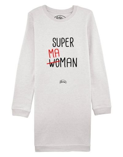 Sweat Robe "Super Wo-Maman"