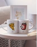 Mugs duo "Pizza - Canette"