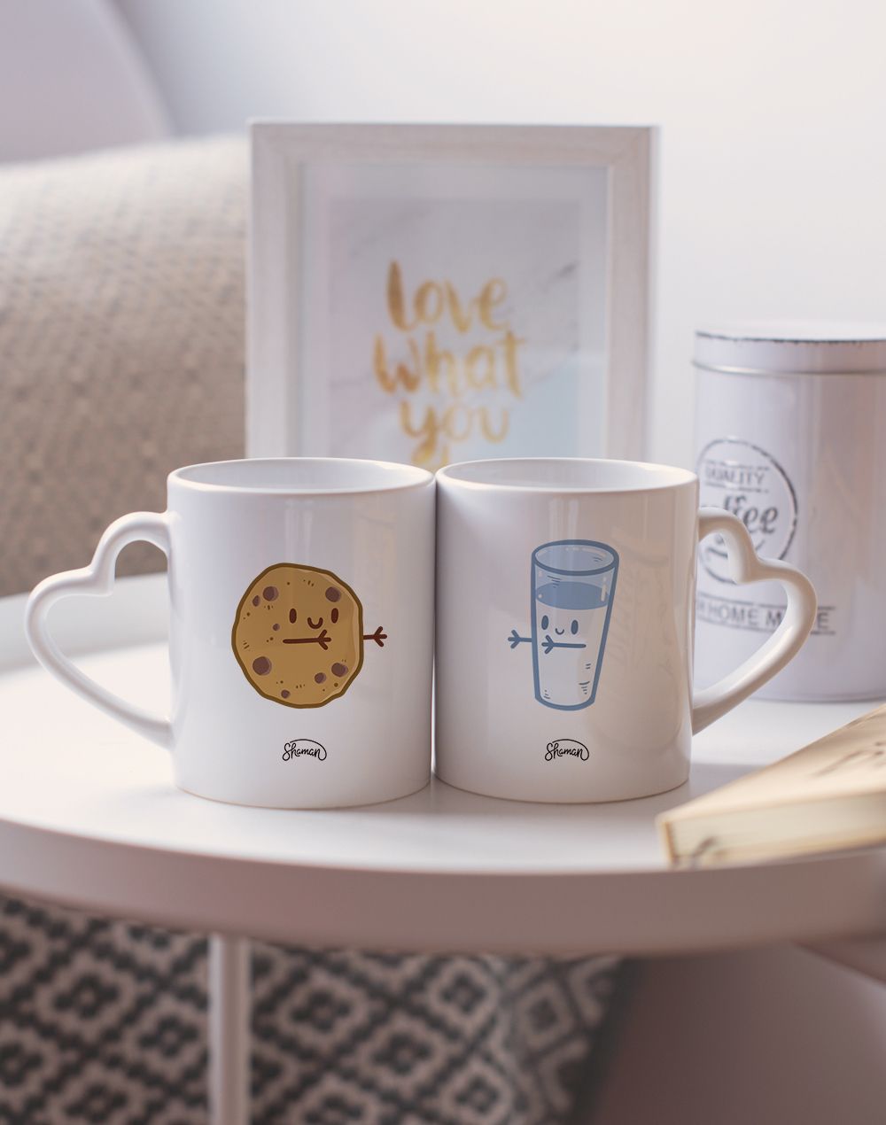 Mugs duo "Cookie - Lait"
