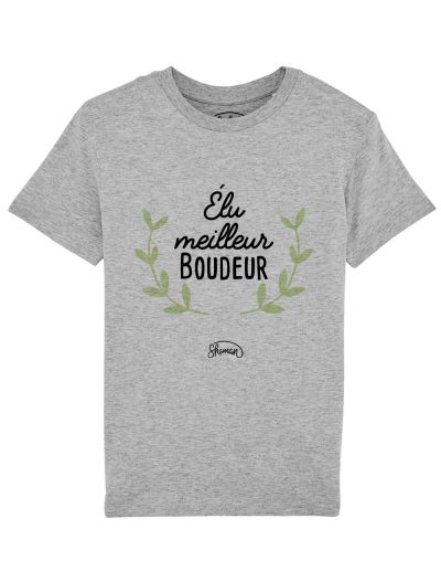 Tee-shirt "Elu meilleur boudeur"
