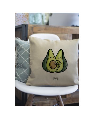 Coussin "Avocats couple"