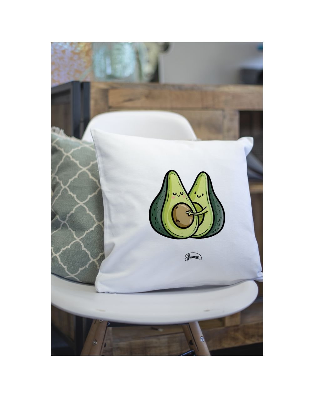 Coussin "Avocats couple"