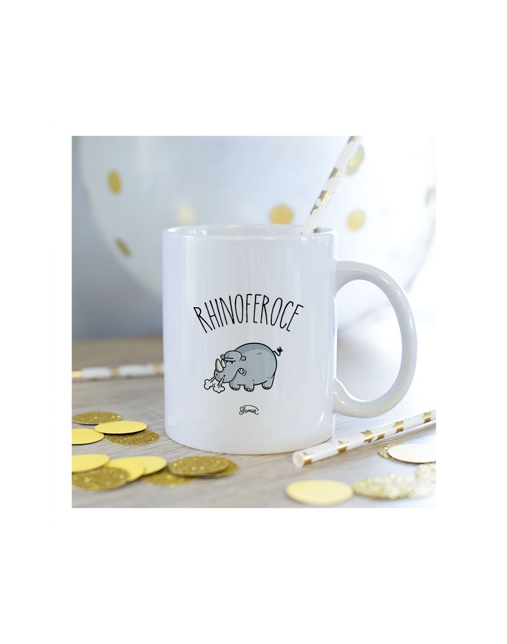 Mug "Rhinoféroce"