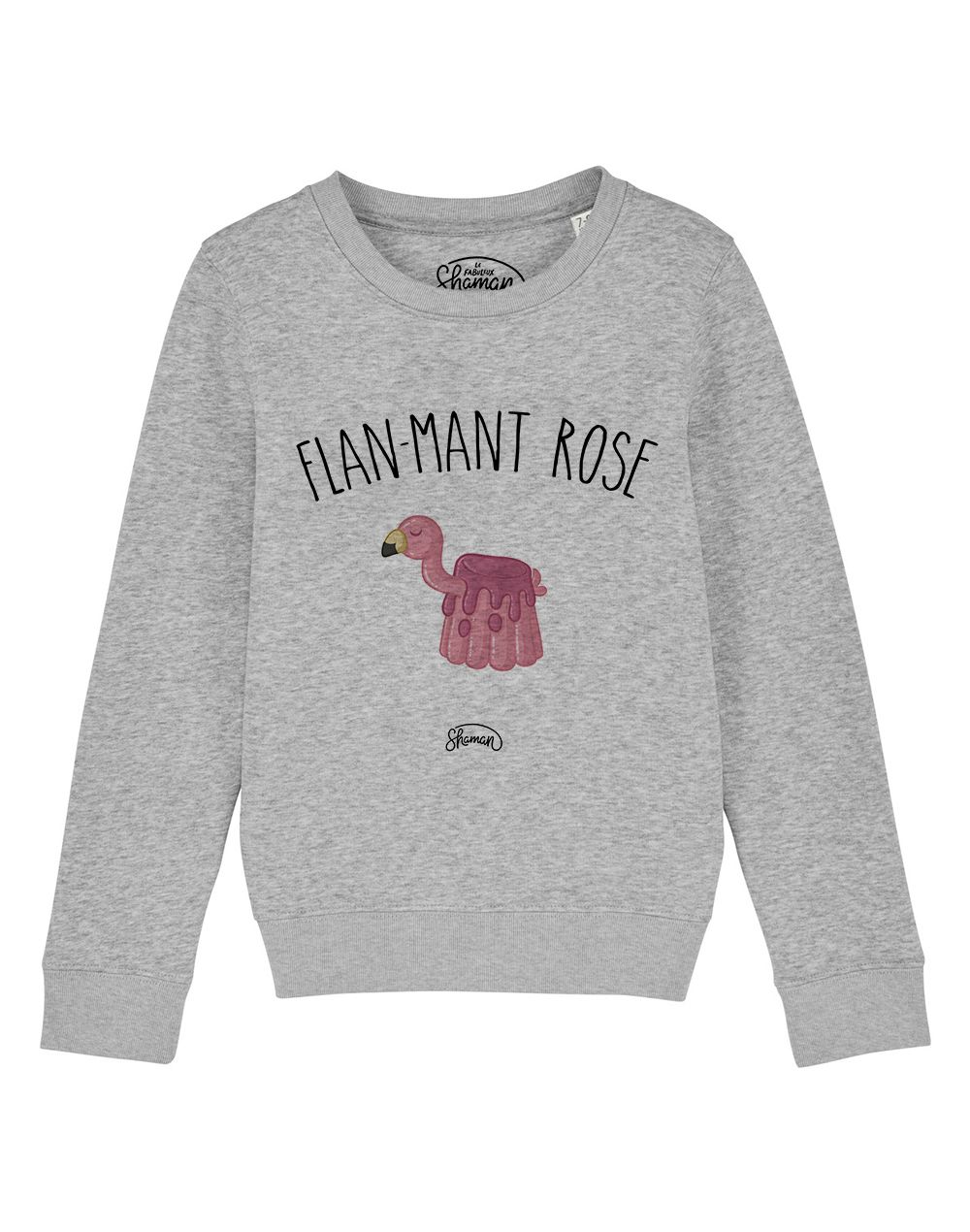 Sweat "Flan-Flamant Rose"