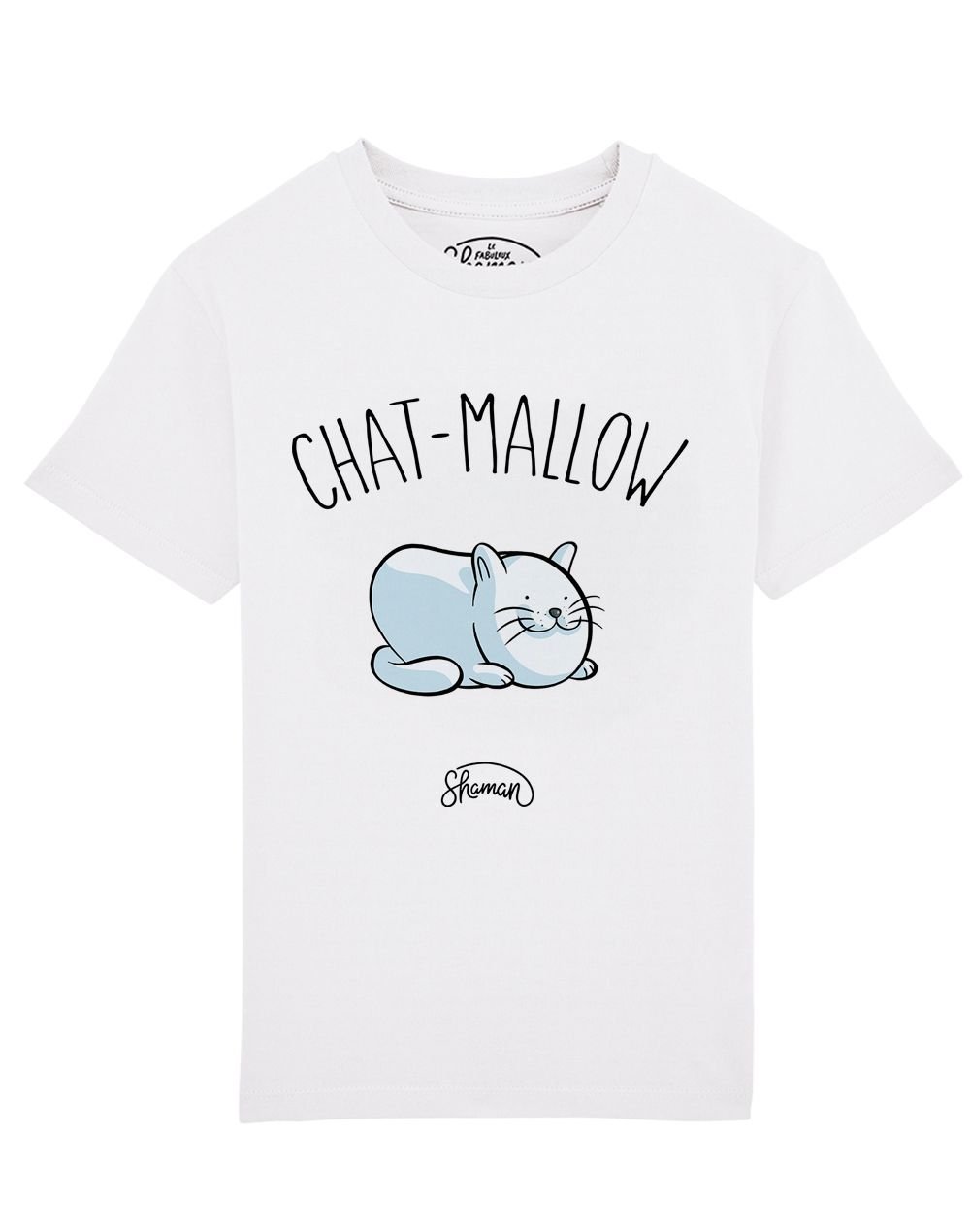 Tee shirt Chat mallow