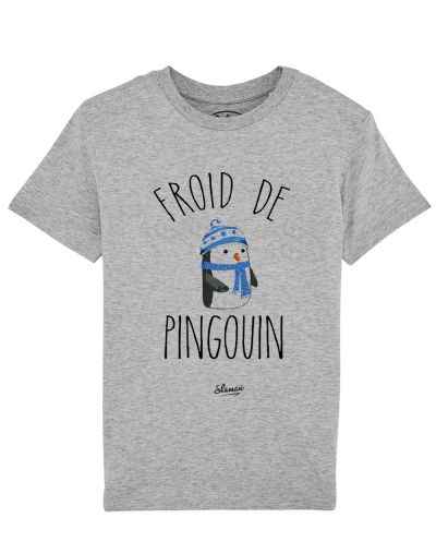 tee shirt froid de pingouin